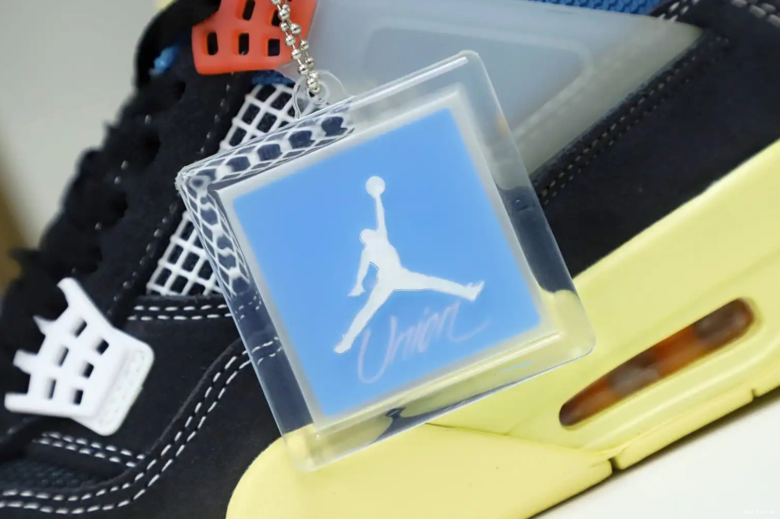Kimikick UNION 4 'OFF AIR JORDAN NOIR' RETRO X LA 0614